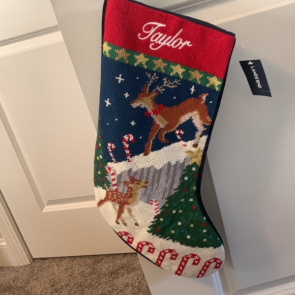 Lands End Christmas stocking - Picture 2 of 3